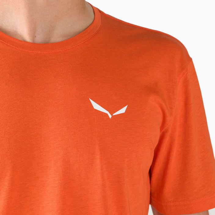 Мъжка тениска за трекинг Salewa Alpine Hemp Logo orange 00-0000028132 4