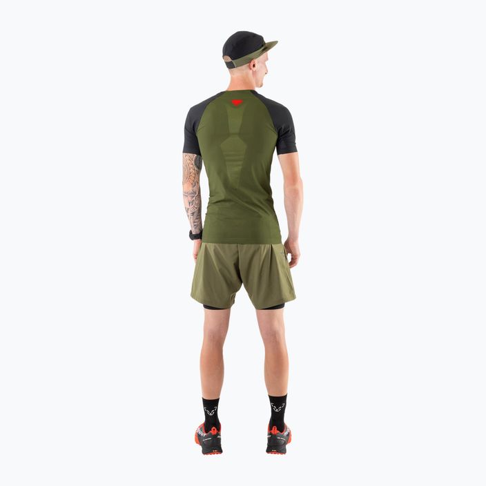 Мъжка тениска за бягане DYNAFIT Ultra 3 S-Tech зелена 08-0000071426 2