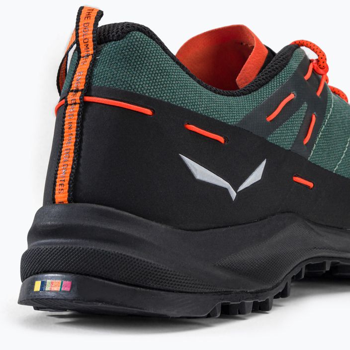 Salewa Wildfire Canvas мъжки туристически обувки сурово зелено/черно 8