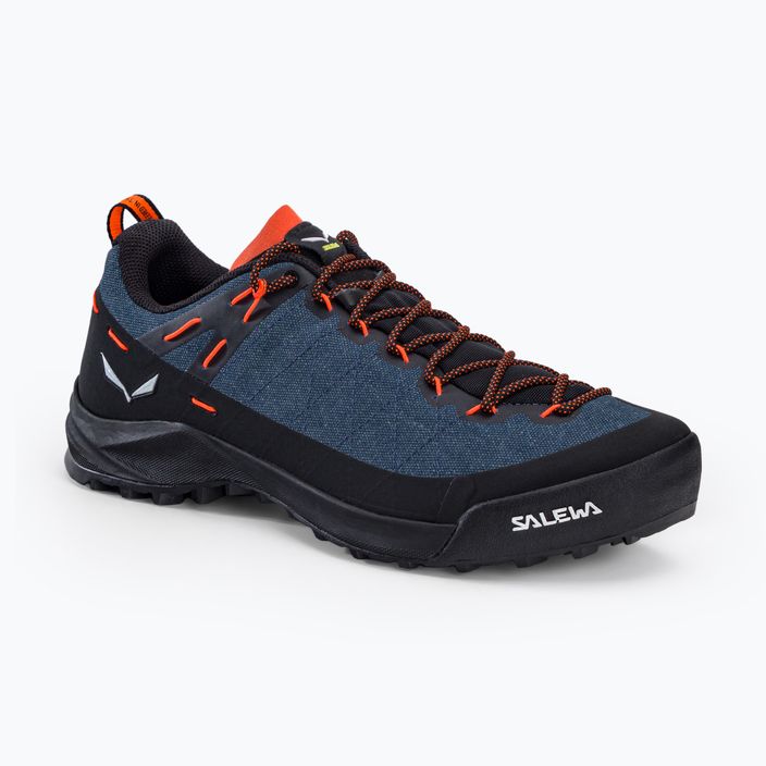 Salewa Wildfire Canvas мъжки туристически обувки тъмен деним/черно