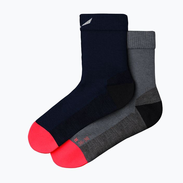 Salewa MTN TRN AM дамски чорапи за трекинг черно-сиви 00-0000069031 4