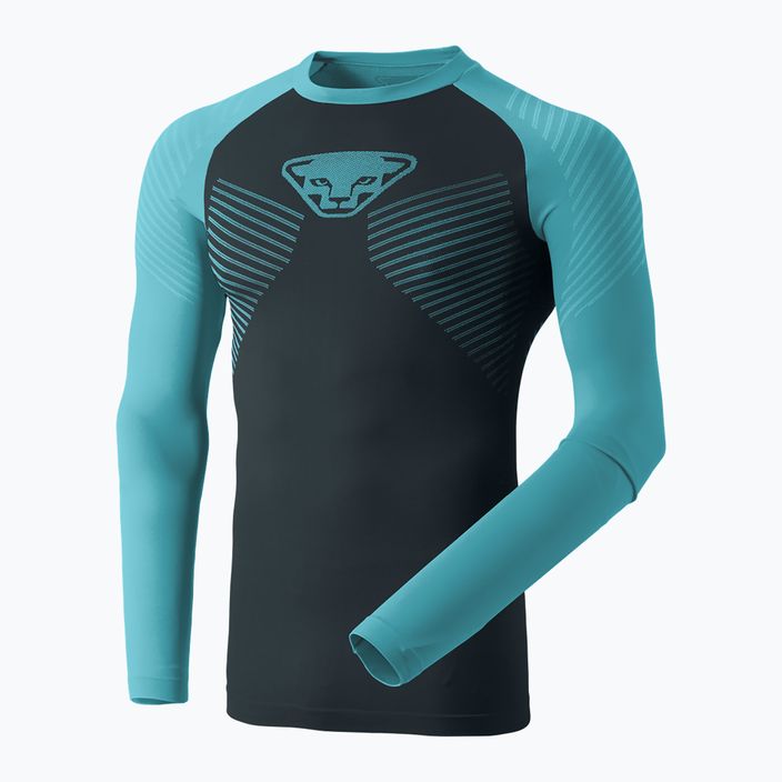 Мъжка термална тениска DYNAFIT Speed Dryarn LS черна/синя 08-0000071056 6