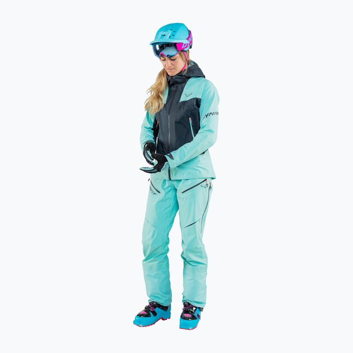 Дамски панталони за ски-туризъм DYNAFIT Radical 2 GTX тюркоазено 08-0000071359