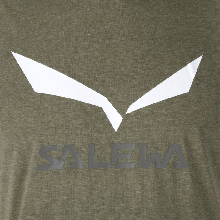 Мъжка риза за трекинг Salewa Solidlogo Dry каки 00-0000027018 6