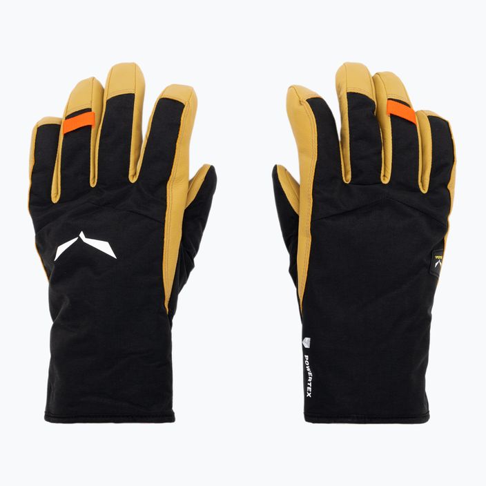Мъжки ръкавици за алпинизъм Salewa Ortles Ptx/Twr black/yellow 00-0000028531 3