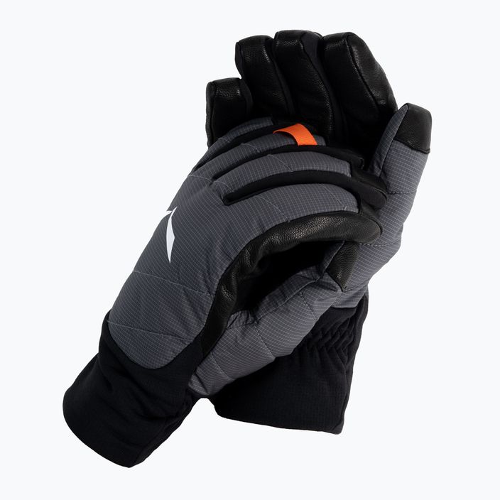 Мъжки ръкавици за трекинг Salewa Ortles Twr черно-сиви 00-0000028509