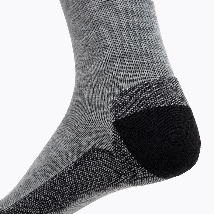Дамски чорапи за трекинг Salewa MTN TRN AM Crew сив 00-0000069032 4