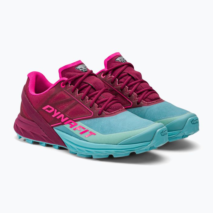 DYNAFIT Alpine дамски обувки за бягане розово-синьо 08-0000064065 4