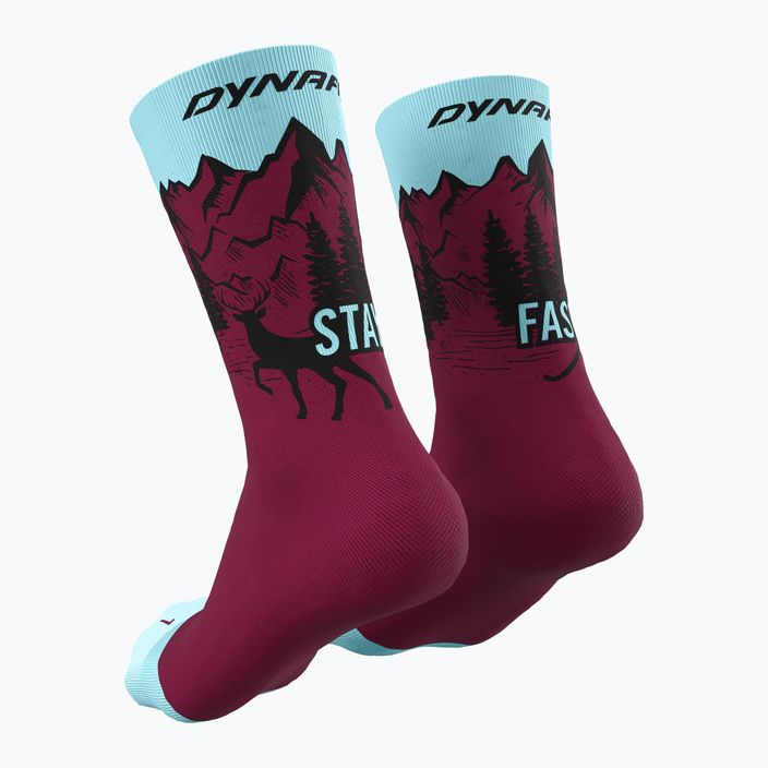 DYNAFIT Stay Fast чорапи за бягане червени 08-0000071526 2