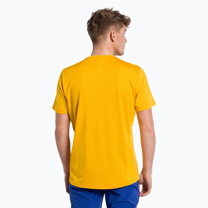 Мъжка тениска за трекинг Puez Hybrid 2 Dry yellow 27397 3