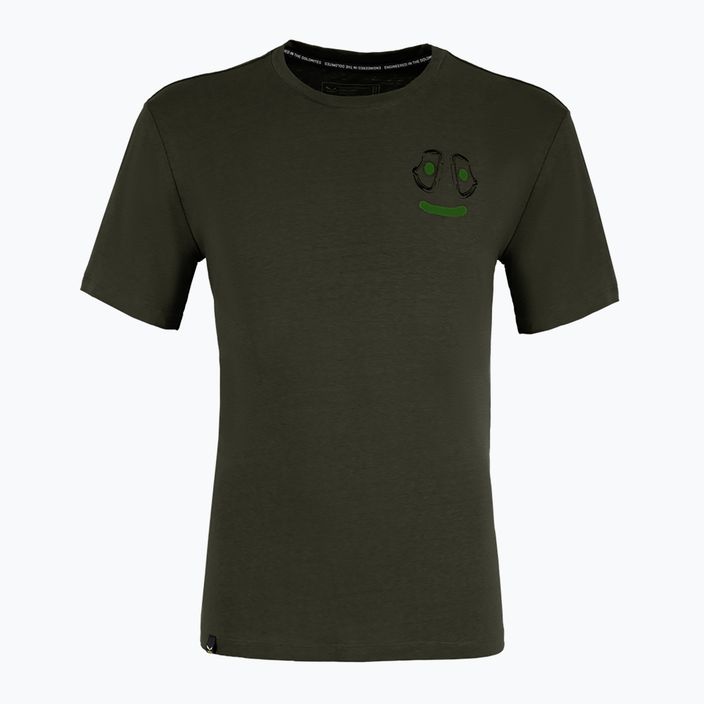 Salewa мъжка тениска за катерене Lavaredo Hemp Print green 00-0000028367 4