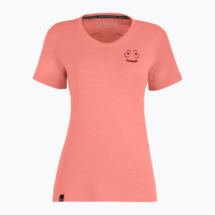 Salewa Lavaredo Hemp Print дамска тениска за катерене розова 00-0000028368 5
