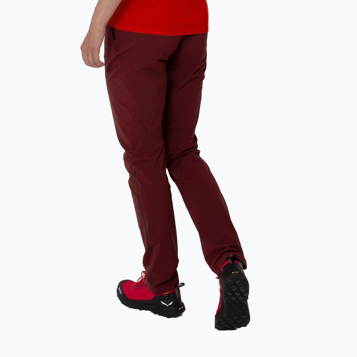 Дамски панталони за трекинг Salewa Pedroc 4 DST burgundy 00-0000028594 2