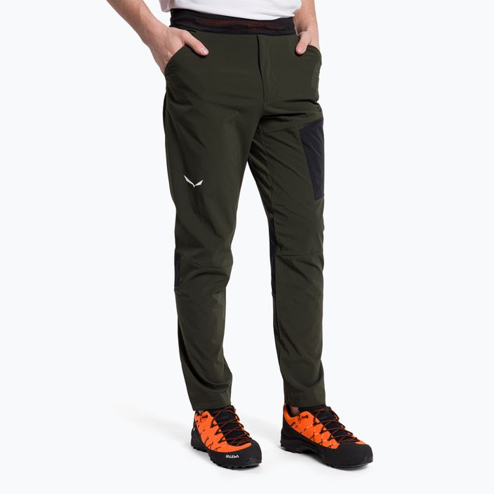 Мъжки панталони за трекинг Salewa Pedroc 2 DST Light green 00-0000028597