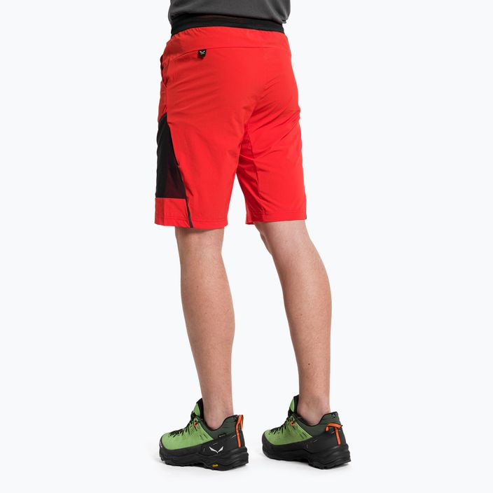 Мъжки къси панталони за трекинг Salewa Pedroc 3 DST Cargo червени 00-0000028601 3