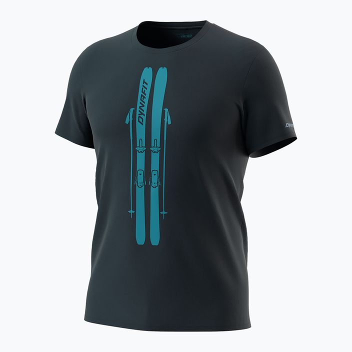 Мъжка тениска DYNAFIT Graphic CO blueberry/ски 5