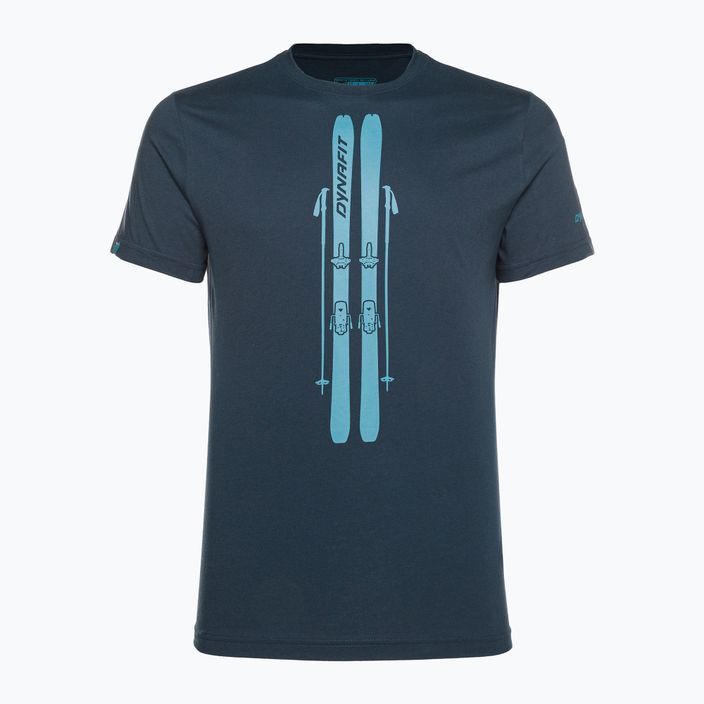 Мъжка тениска DYNAFIT Graphic CO blueberry/ски