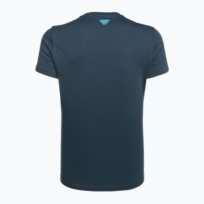 Мъжка тениска DYNAFIT Graphic CO blueberry/ски 2