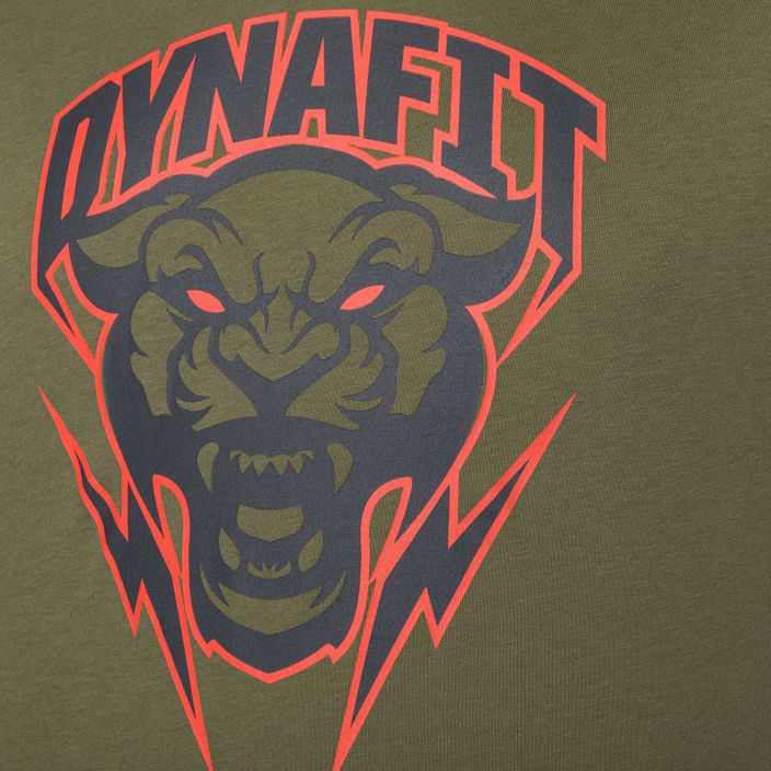 Мъжка тениска DYNAFIT Graphic CO olive night/tigard 3