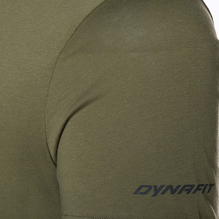 Мъжка тениска DYNAFIT Graphic CO olive night/tigard 4