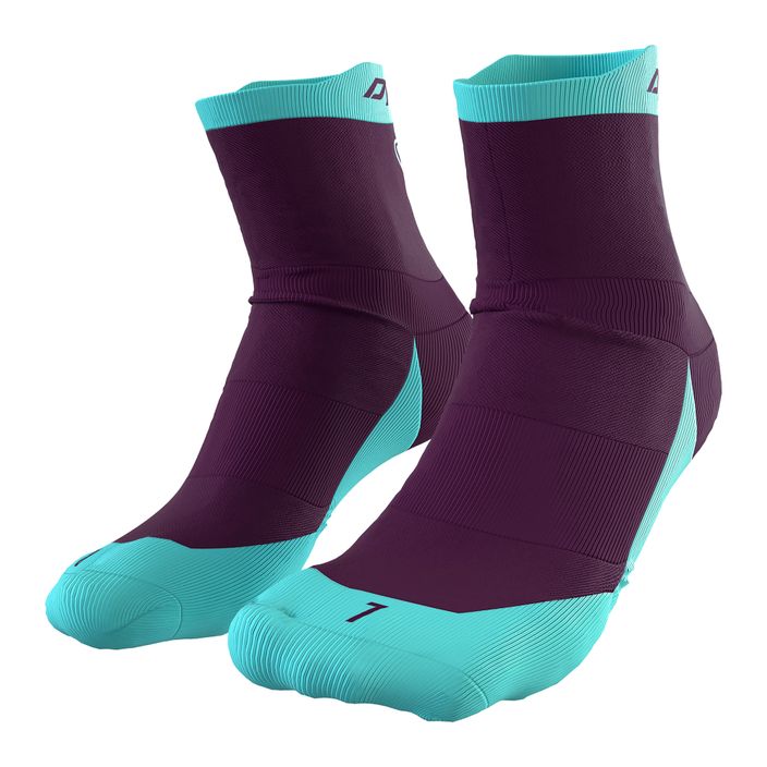 Кралски лилави чорапи за бягане DYNAFIT Transalper 2
