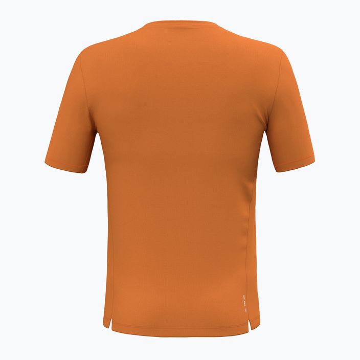 Мъжка тениска за трекинг Puez Dry brunt orange на Salewa 8
