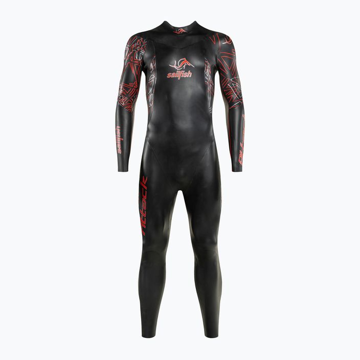 Мъжки костюм за триатлон sailfish Attack 7 black 2