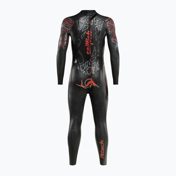 Мъжки костюм за триатлон sailfish Attack 7 black 3