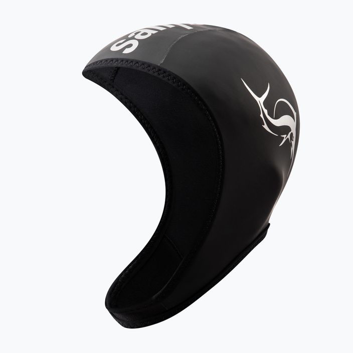 Силиконова плувна шапка Sailfish черна NEOPRENE CAP 4