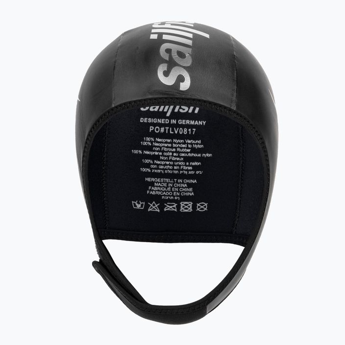 Силиконова плувна шапка Sailfish черна NEOPRENE CAP 2