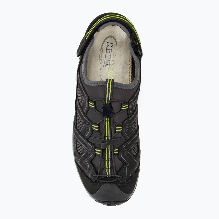 Мъжки сандали за трекинг Meindl Bari - Comfort fit anthracite/lemon 5