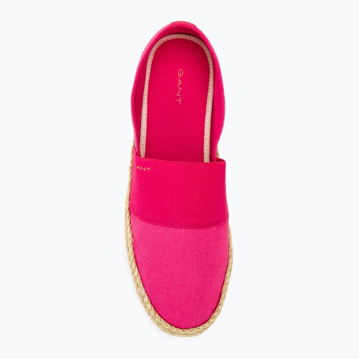 Дамски обувки Raffiaville hot pink на GANT 5