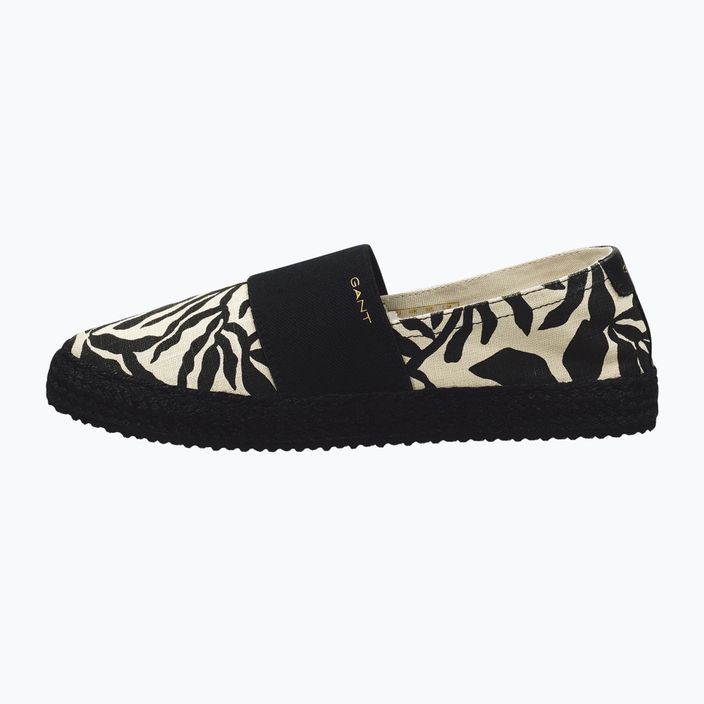 GANT дамски обувки Raffiaville dry sand/black 9