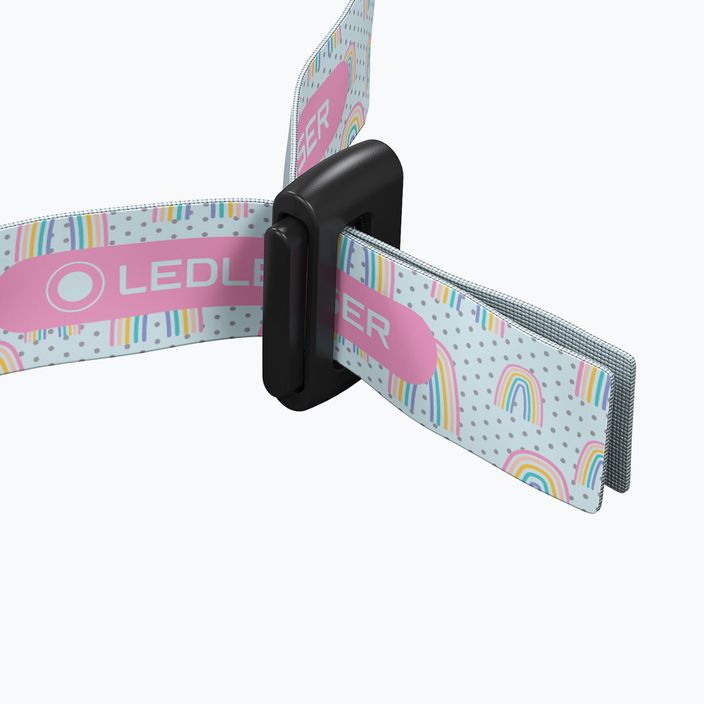 Ledlenser KidLed 2 Box фенерче за глава лилаво 502538 4