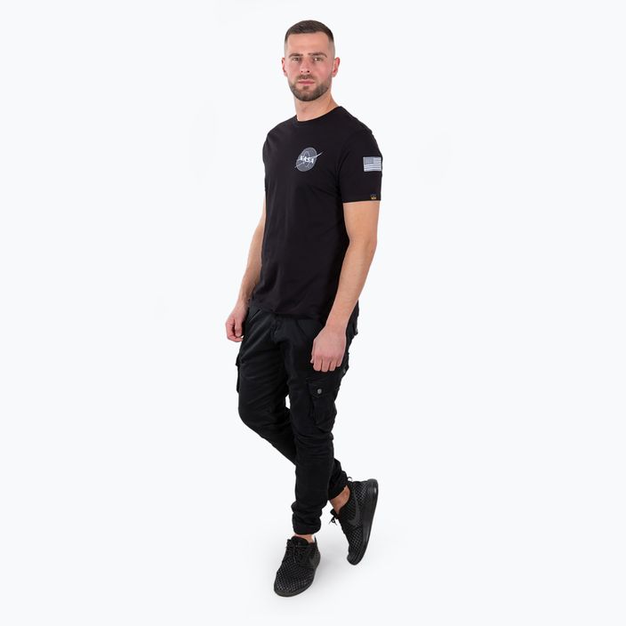 Мъжка тениска Alpha Industries Space Shuttle black 2