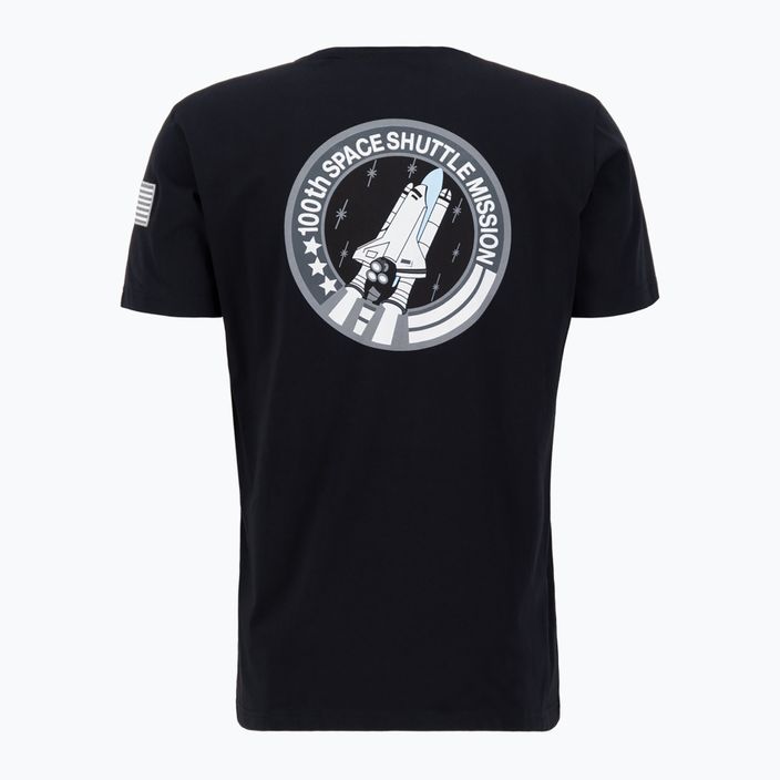 Мъжка тениска Alpha Industries Space Shuttle black 4