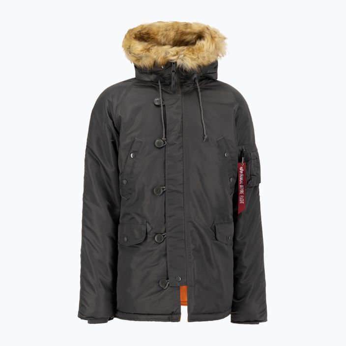 Alpha Industries мъжко яке N-3B VF сиво / черно