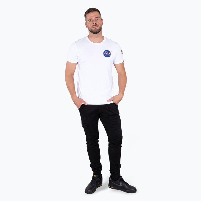 Мъжка тениска Alpha Industries Space Shuttle white 2