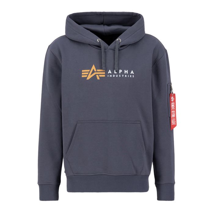 Мъжки суитшърт Alpha Label сив/черен Alpha Industries 2