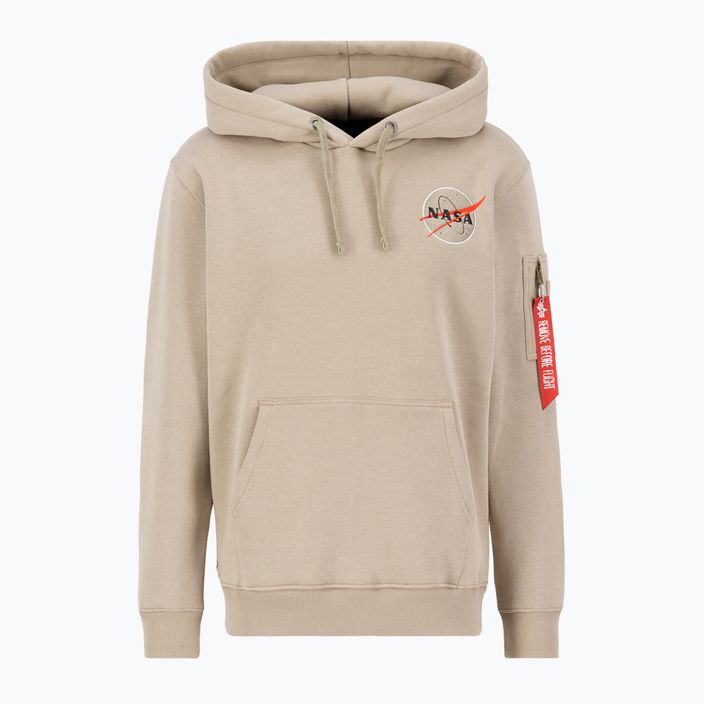 Мъжки суитшърт Alpha Industries NASA Orbit vintage sand