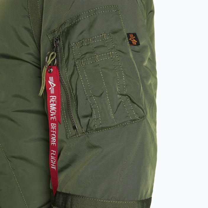 Мъжко яке Alpha Industries B15-3 TT, sage green 5