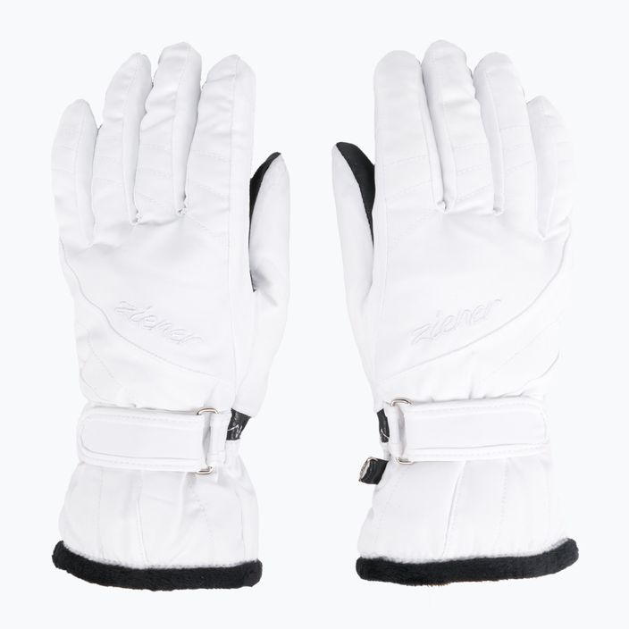 Дамски ски ръкавици ZIENER Kileni Pr White 801154.1 3