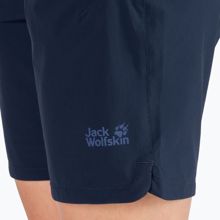 Дамски къси панталони за трекинг Jack Wolfskin Hilltop Trail navy blue 1505461_1910 5