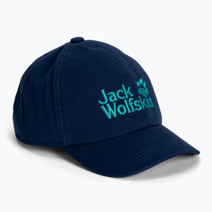 Детска бейзболна шапка Jack Wolfskin тъмносиня 1901011_1024