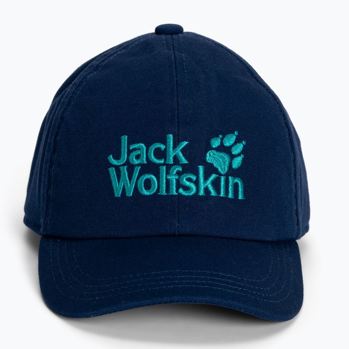 Детска бейзболна шапка Jack Wolfskin тъмносиня 1901011_1024 4