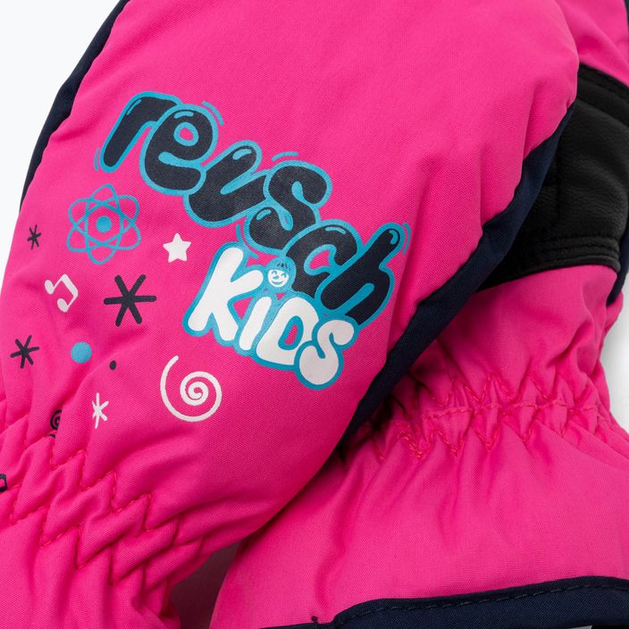 Детски ръкавици за сноуборд Reusch Mitten pink 48/85/405/350 3