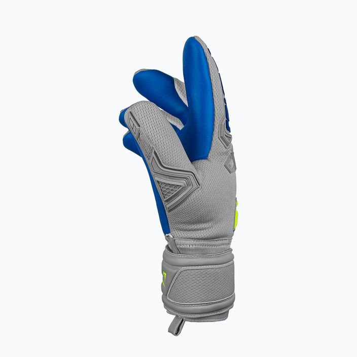 Reusch Attrakt Freegel Silver Finger Support Junior Grey Вратарски ръкавици 5272230-6006 6