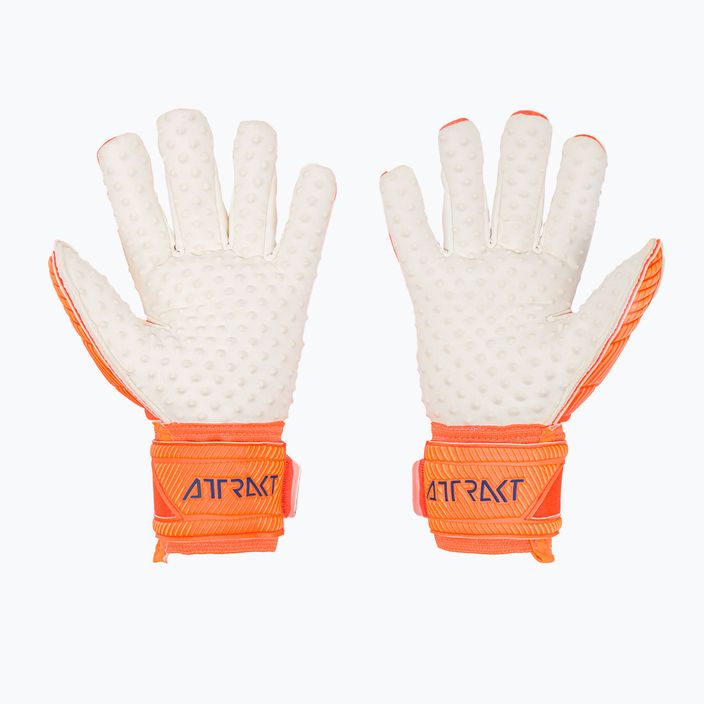 Вратарски ръкавици Reusch Attrakt SpeedBump оранжеви 2