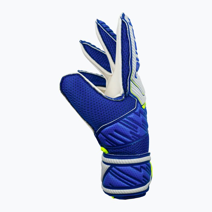 Детски вратарски ръкавици Reusch Attrakt Solid Junior, сини 5272515-6036 7