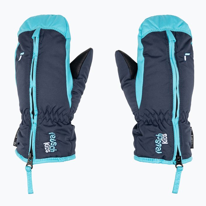 Детски ски ръкавици Reusch Ben Mitten рокля синя/бакалавърска копче 3